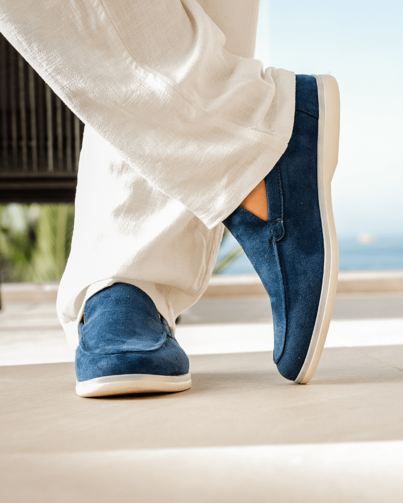Old Money Suede Loafers