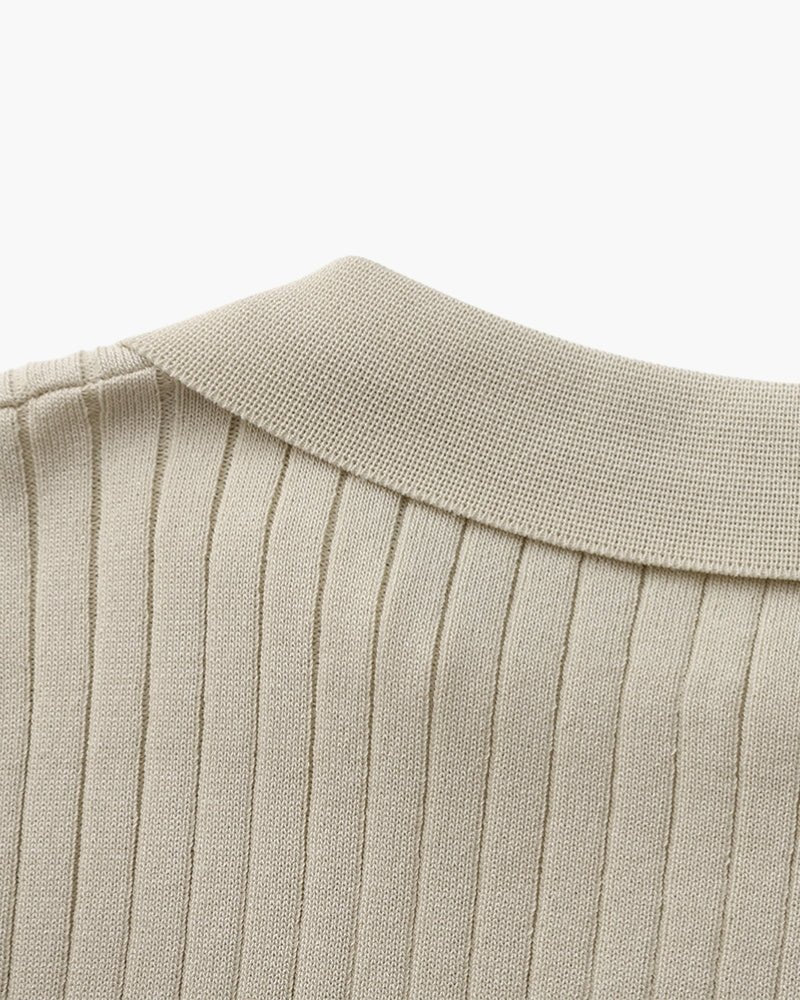 Premium Ribbed Polo